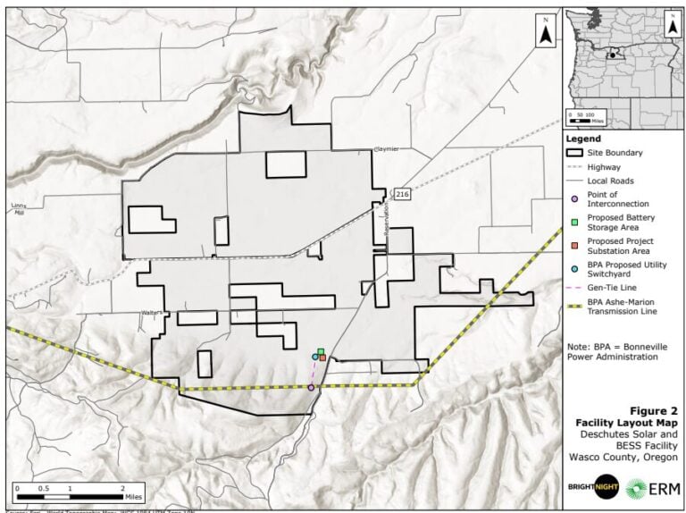 brightnight-kicks-off-permitting-for-4gwh-bess-and-solar-project-in-wasco-county,-oregon