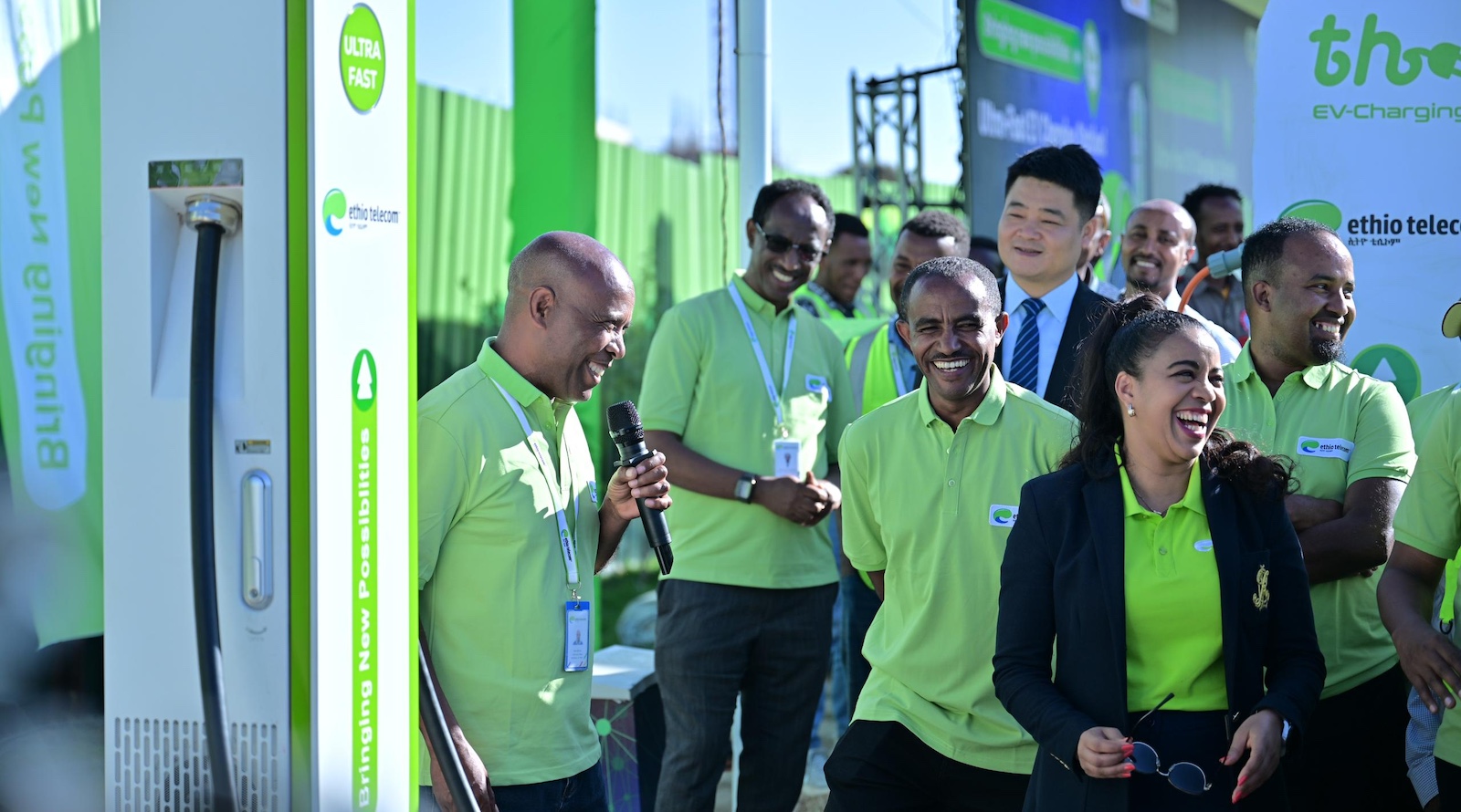 ethio-telecom-launches-ultra-fast-ev-charging-hub-in-addis-ababa