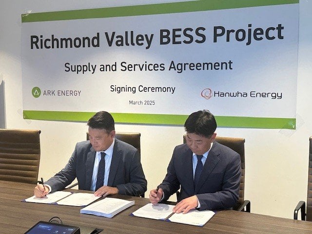 ark-energy,-hanwha-pen-bess-supply-deal-for-2,200mwh-co-located-system-in-australia