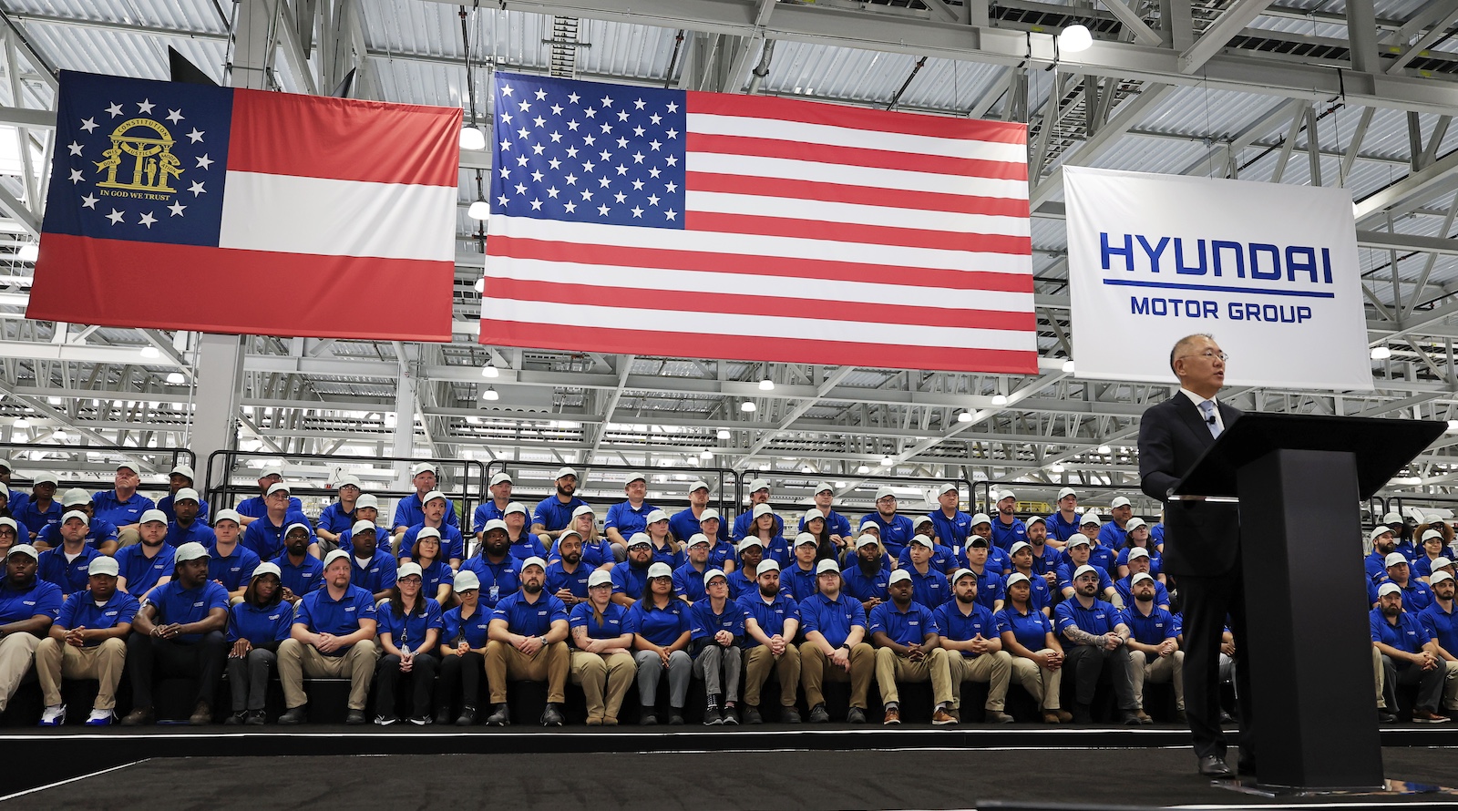 hyundai,-kia,-&-genesis-plant-that-can-produce-500,000-electric-&-hybrid-vehicles-opens-in-georgia