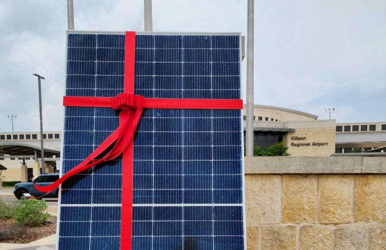 texas-regional-airport-now-hosts-solar-carports-installed-by-ameresco