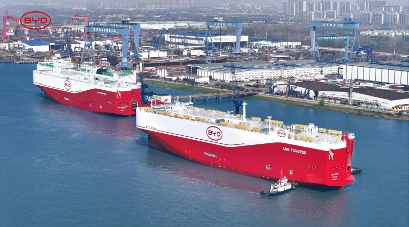 byd-launches-6th-car-carrying-vessel!