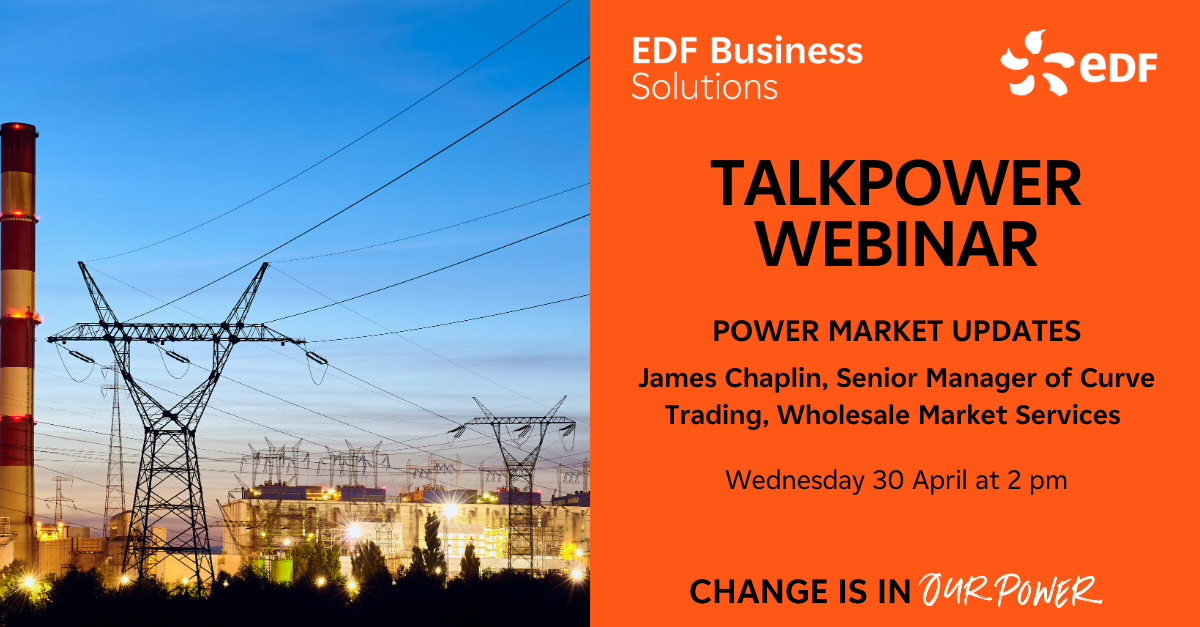 edf-webinar-to-explore-uk-power-market-trends-and-price-drivers