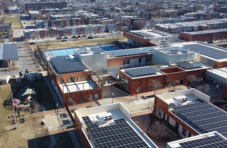 climate-access-fund-flips-switch-on-community-solar-project-at-baltimore-public-school