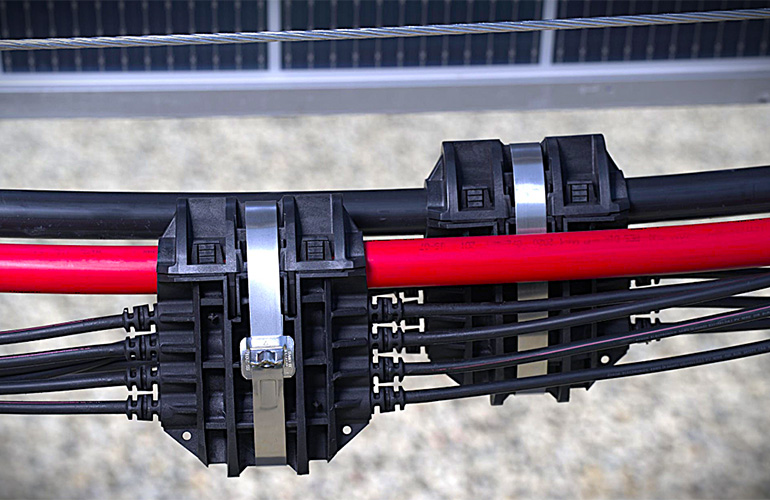 nextracker-showcasing-new-trunk-connector-for-solar-trackers-at-re+