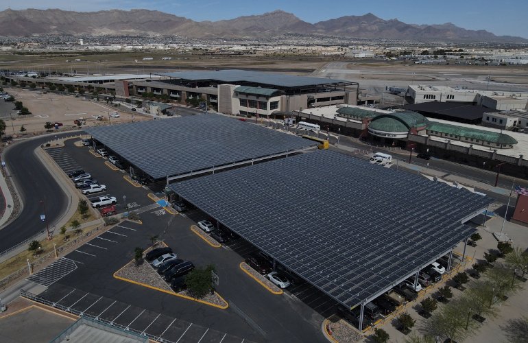 2.9-mw-carport-project-completed-at-el-paso-international-airport