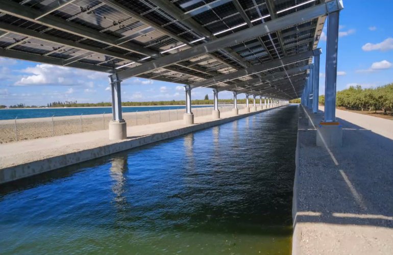 project-nexus-solar-canal-demo-completes-construction-in-california