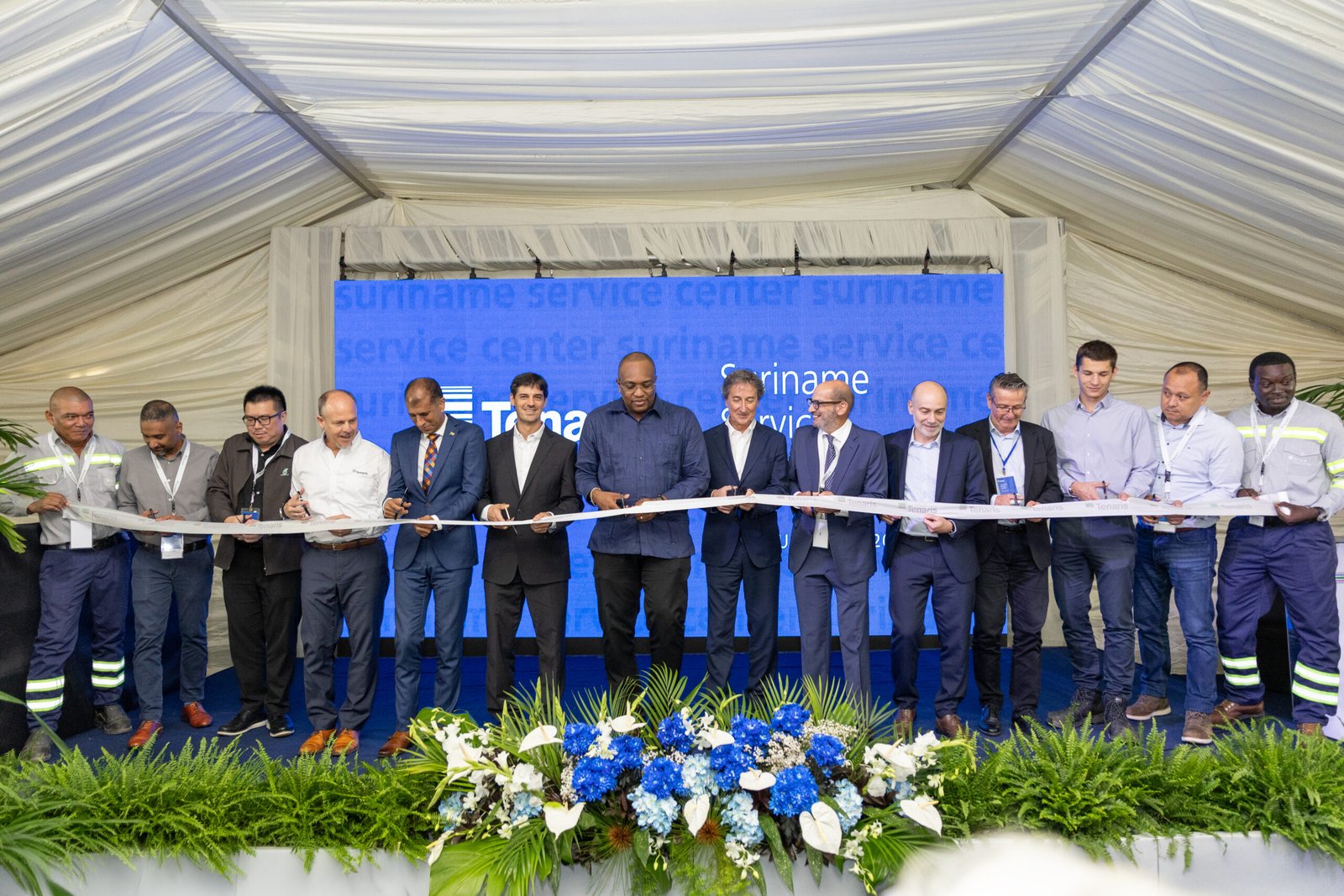 tenaris-inaugurates-new-service-center-in-suriname-to-support-totalenergies’s-granmorgu-offshore-project