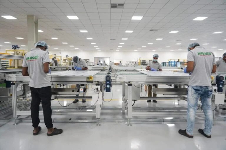 waaree,-india’s-biggest-pv-module-supplier,-opens-5.15gwh-battery-storage-assembly-plant