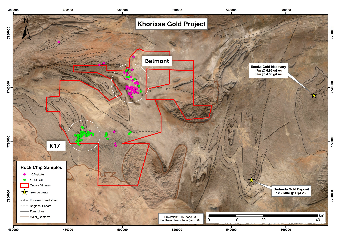 ongwe-minerals-intersects-high-grade-gold-at-belmont-prospect,-khorixas,-namibia